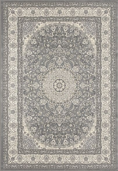 Dynamic Rugs ANCIENT GARDEN 57119-5666 Grey and Cream